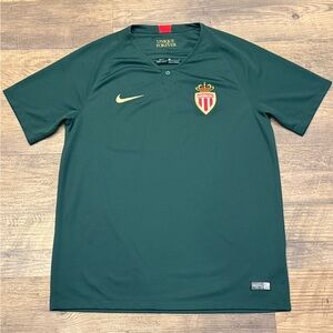 Nike AS Monaco Dark Green Jersey
